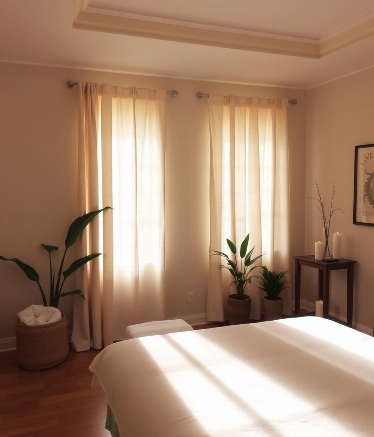 Cabinet de massage chaleureux